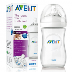 Avent Philips Natural baby bottle 1m+ SCF693/17 260 ml / 9 oz